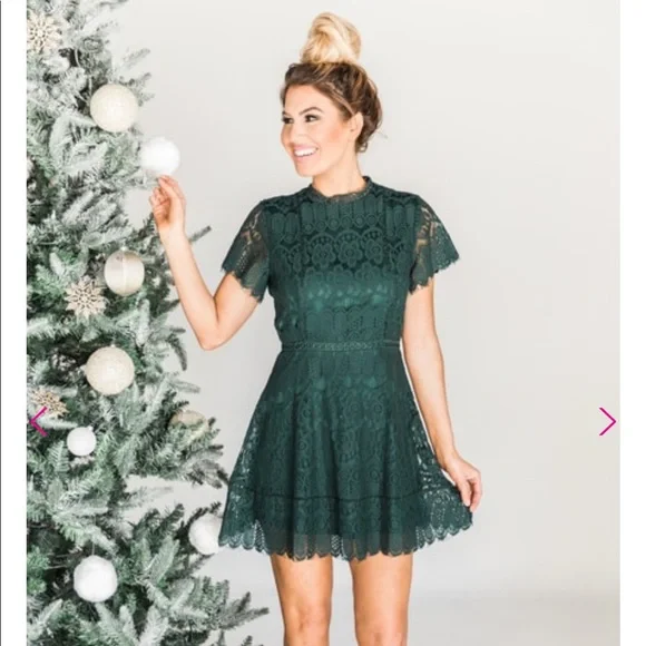 Dresses | Pink Lily Boutique Christmas Dress | Poshmark